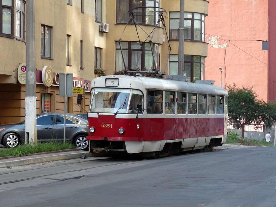 Киев, Tatra T3SU № 5851