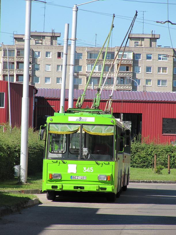 Каунас, Škoda 14Tr13/6 № 345