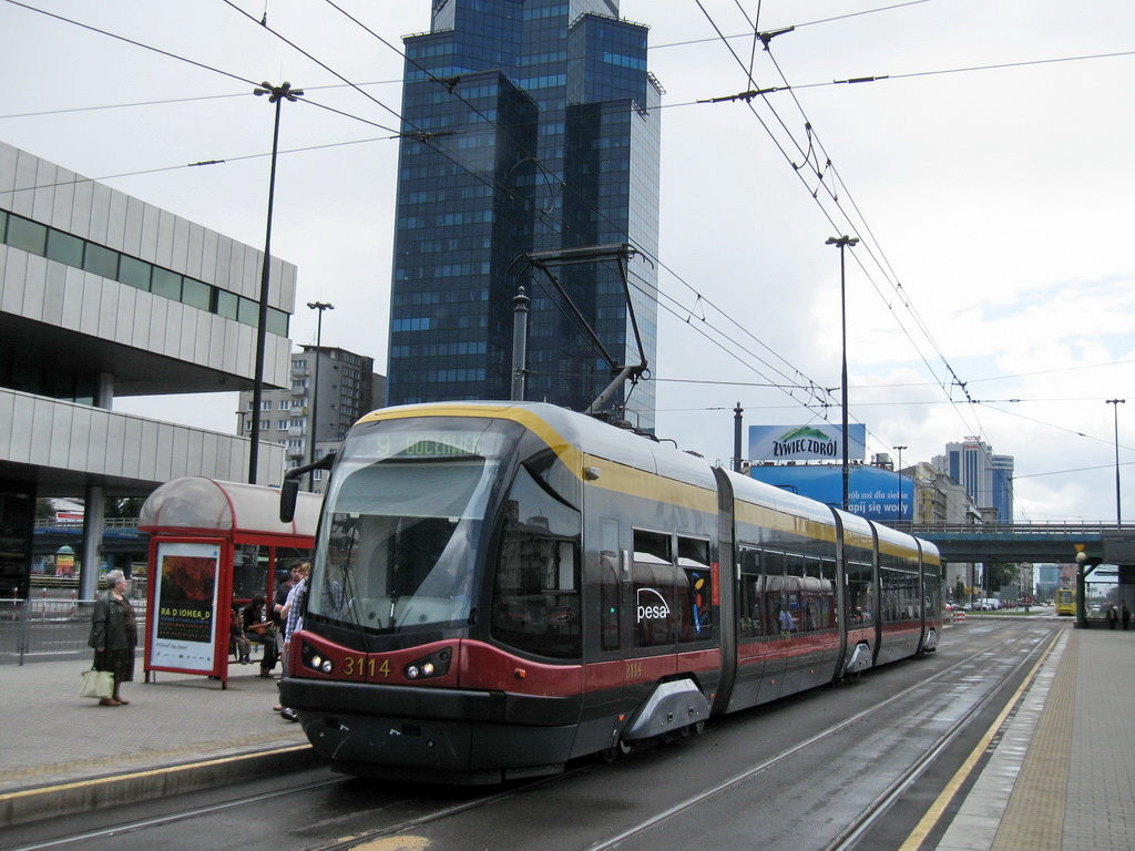 Варшава, PESA Tramicus 120N № 3114