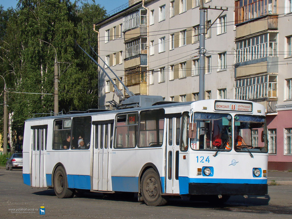Йошкар-Ола, ЗиУ-682В № 124