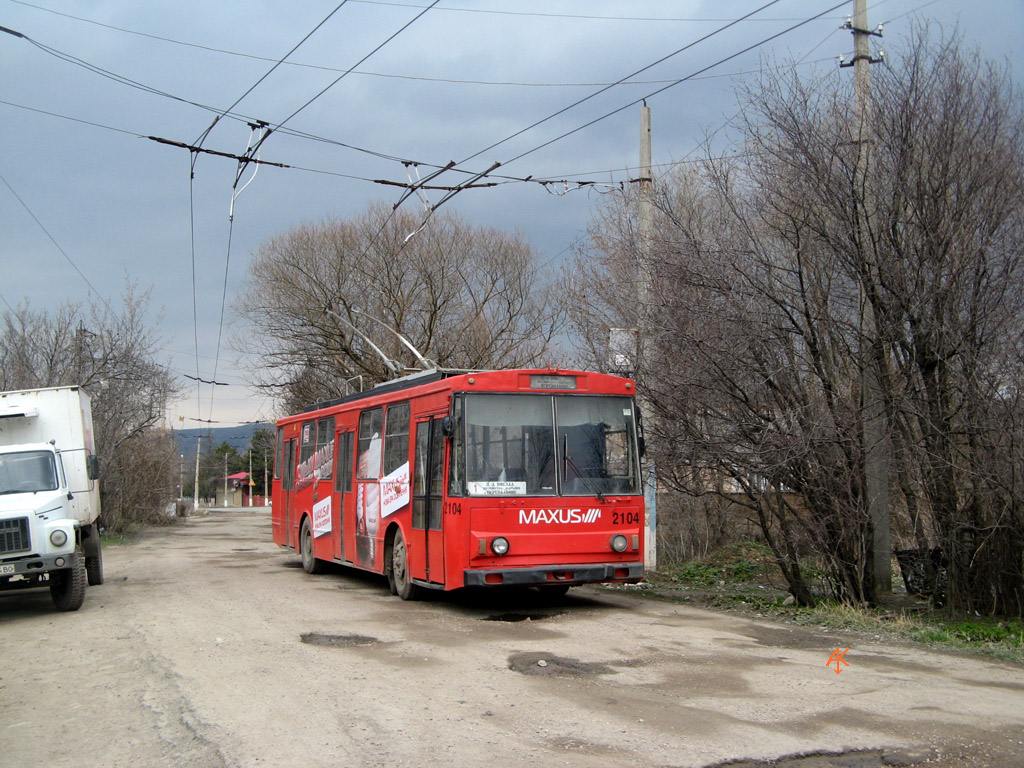 Крымский троллейбус, Škoda 14Tr89/6 № 2104