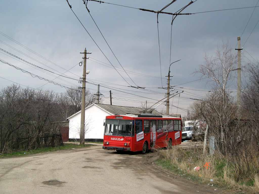 Крымский троллейбус, Škoda 14Tr89/6 № 2104