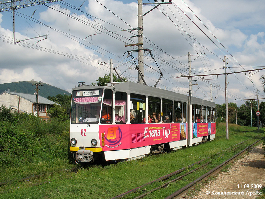 Пятигорск, Tatra KT4D № 02