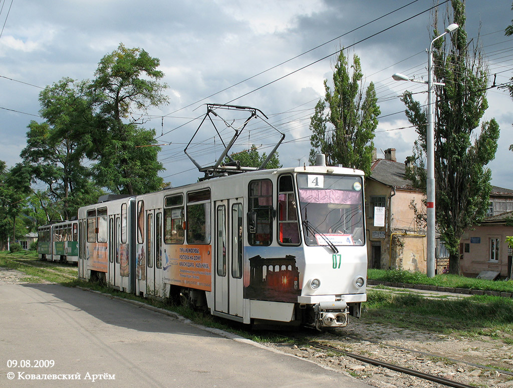Пятигорск, Tatra KT4D № 07