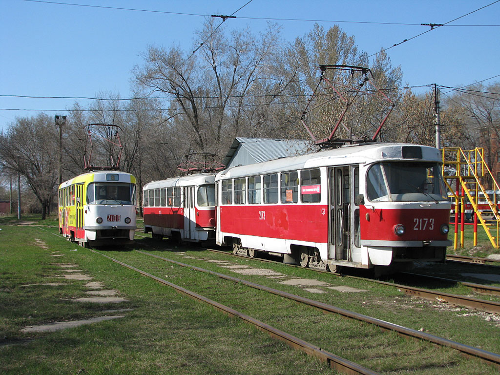 Самара, Tatra T3SU № 2108; Самара, Tatra T3SU (двухдверная) № 2173