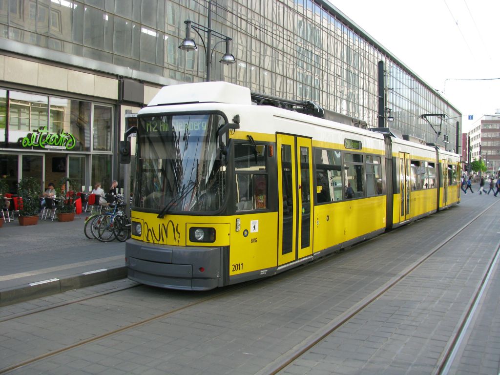 Berlīne, Adtranz GT6N-ZR № 2011