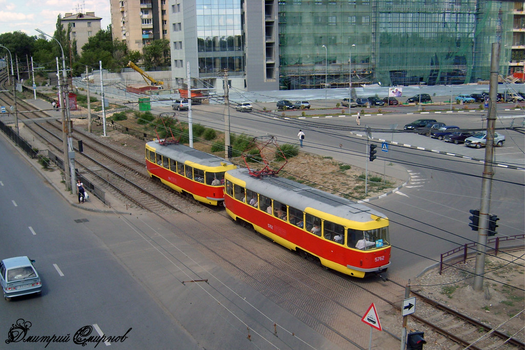 Волгоград, Tatra T3SU № 5761; Волгоград, Tatra T3SU № 5762