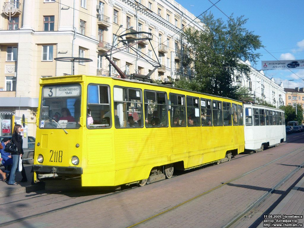 Челябінськ, 71-605 (КТМ-5М3) № 2118