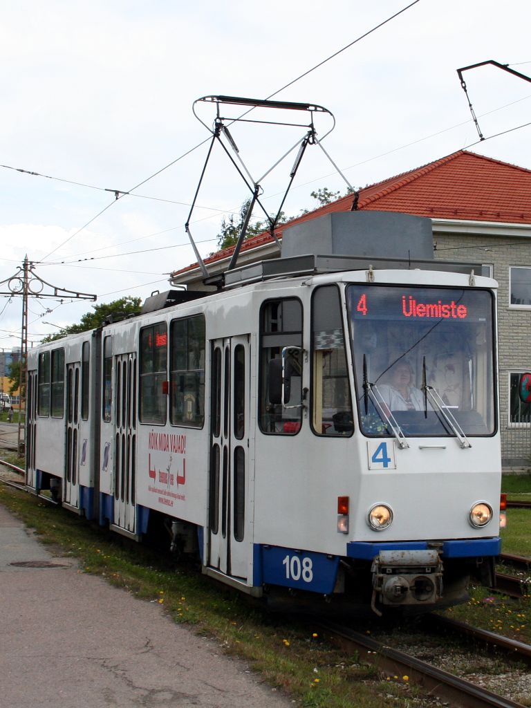 Таллин, Tatra KT4SU № 108