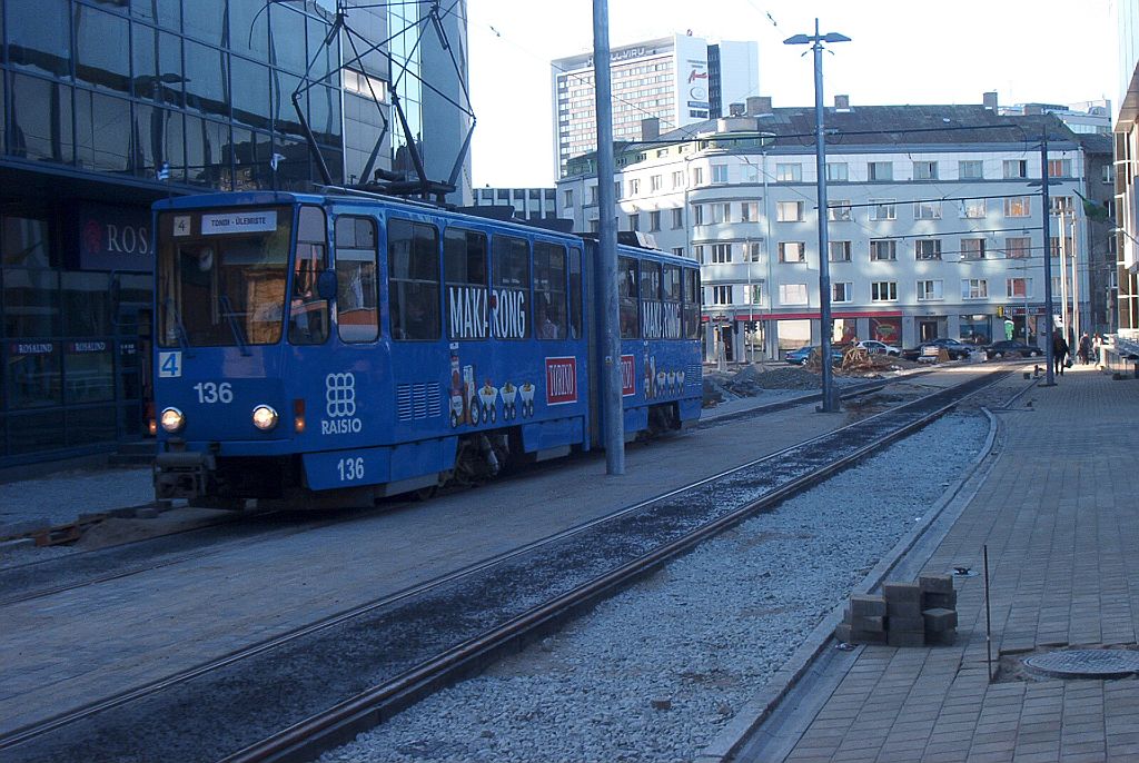 Таллин, Tatra KT4D № 136