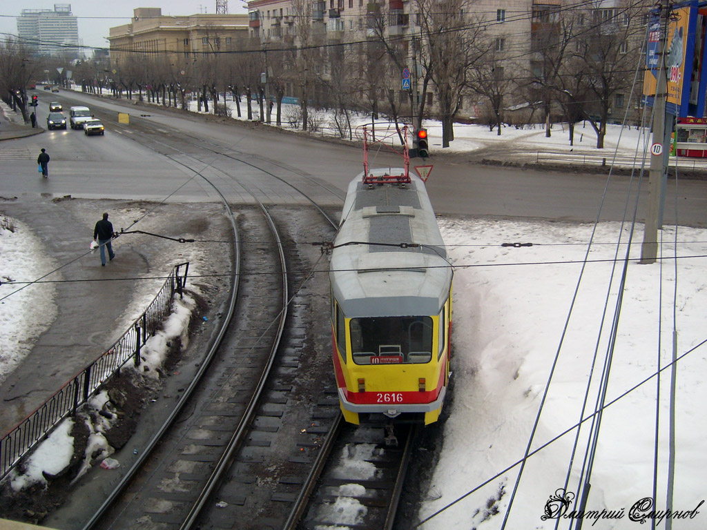 Волгоград, Tatra T3SU мод. ВЗСМ № 2616