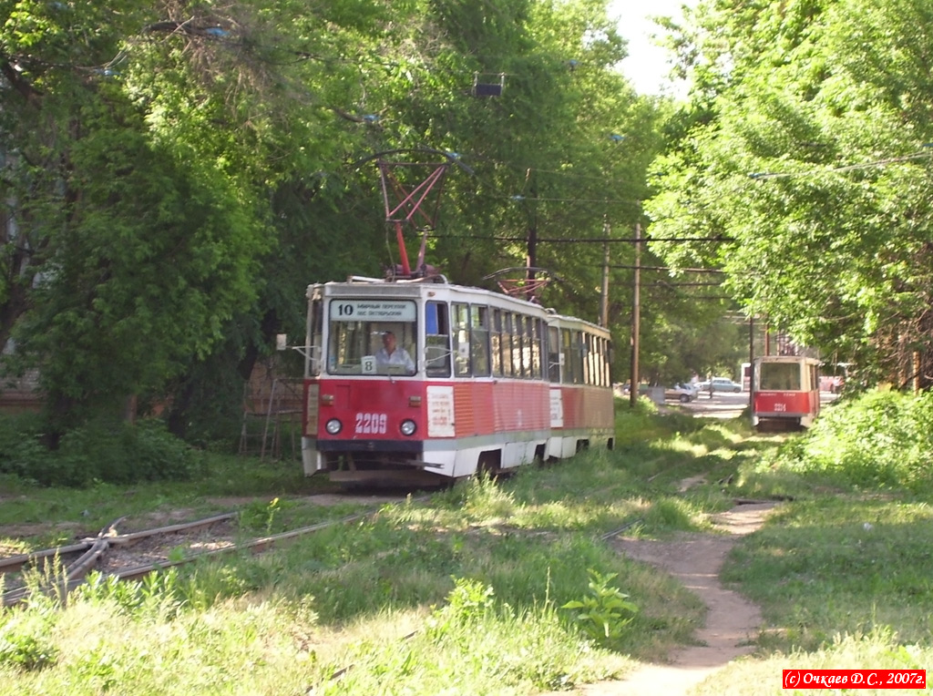 Саратов, 71-605 (КТМ-5М3) № 2209 Саратов, 71-605 (КТМ-5М3) № 2209