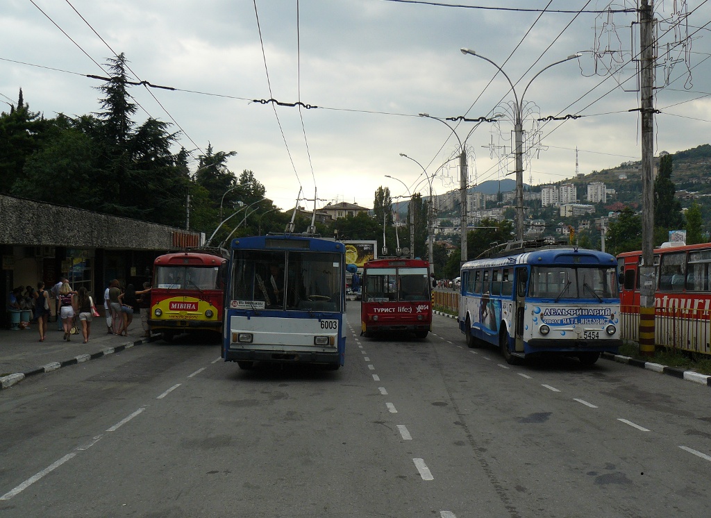 Крымский троллейбус, Škoda 14Tr02/6 № 6003