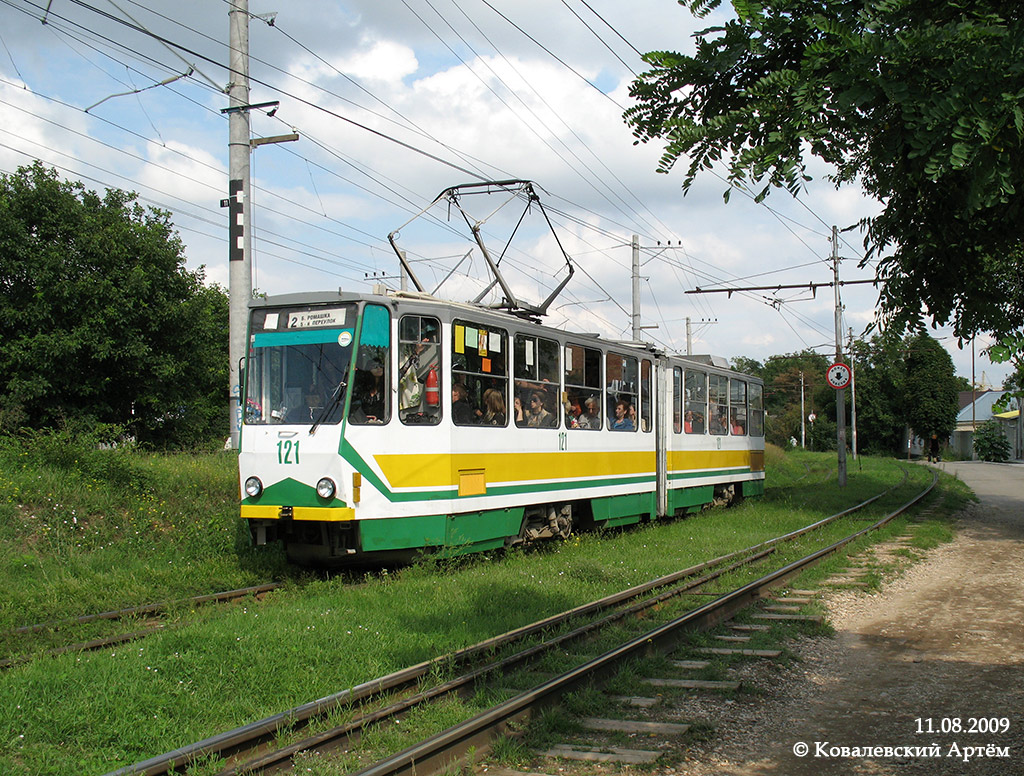 Пятигорск, Tatra KT4SU № 121