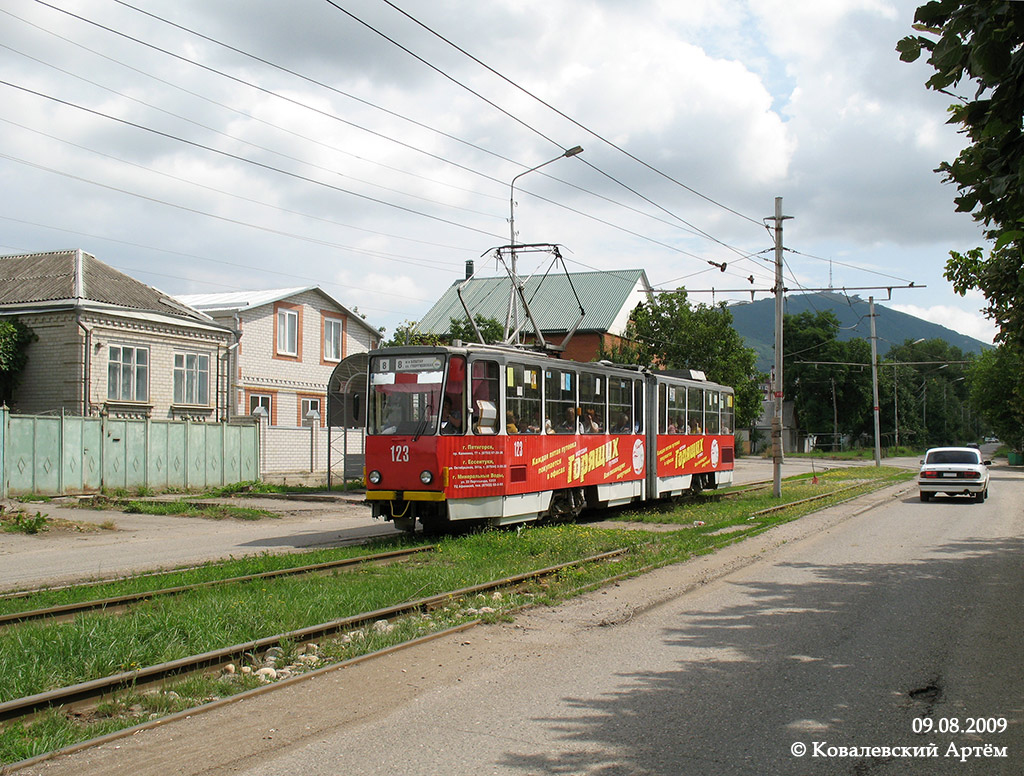 Пятигорск, Tatra KT4SU № 123 Пятигорск, Tatra KT4SU № 123