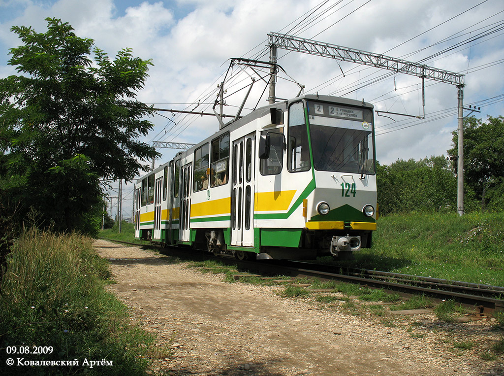 Пятигорск, Tatra KT4SU № 124