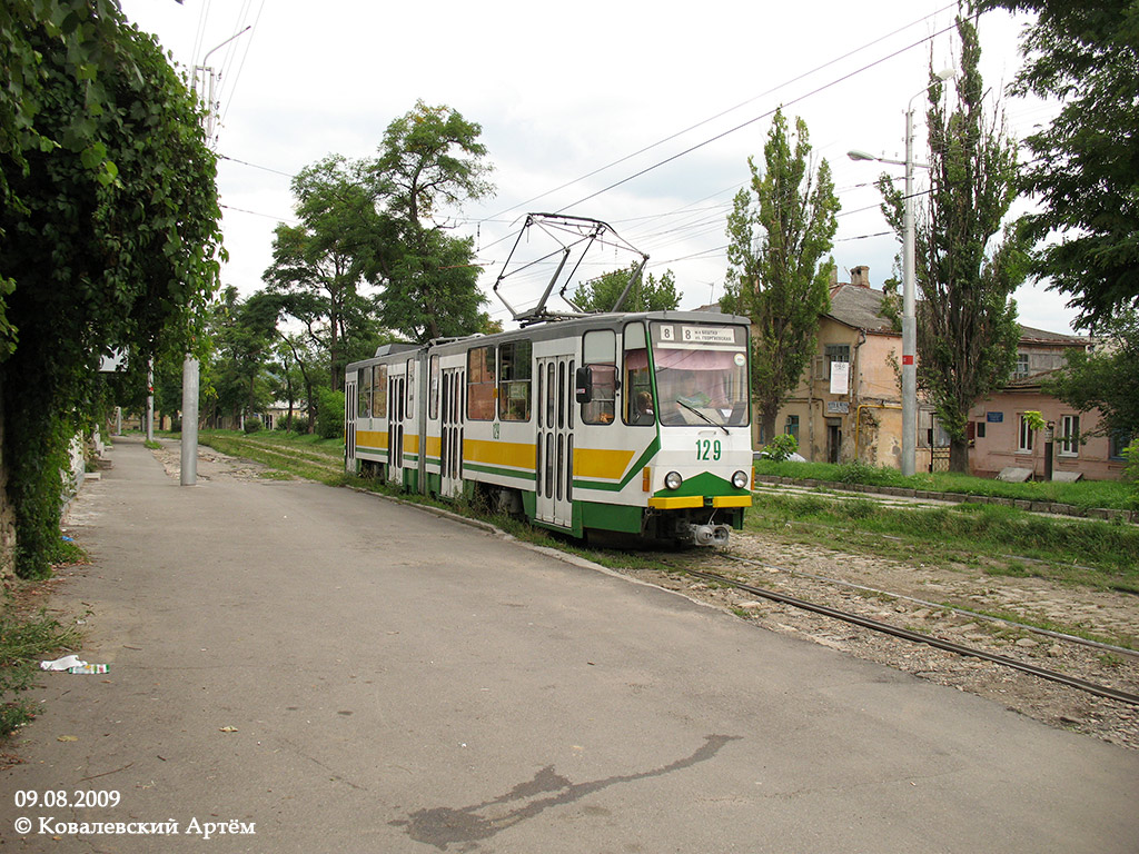 Пятигорск, Tatra KT4SU № 129