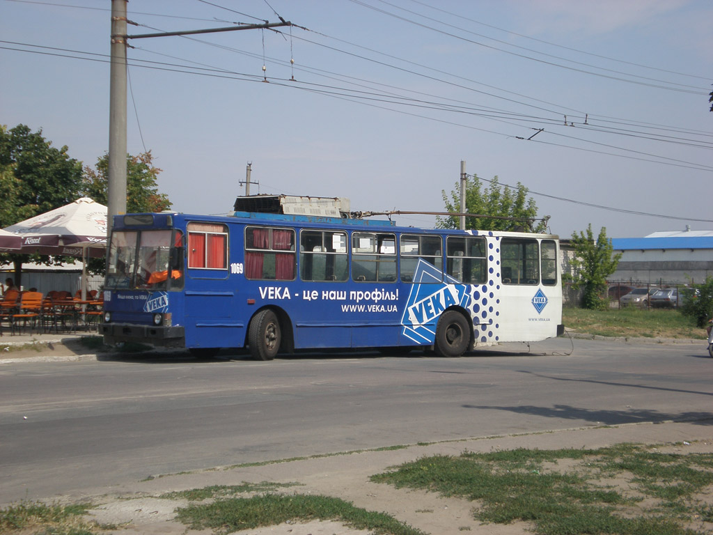 Днепр, ЮМЗ Т1Р (Т2П) № 1069