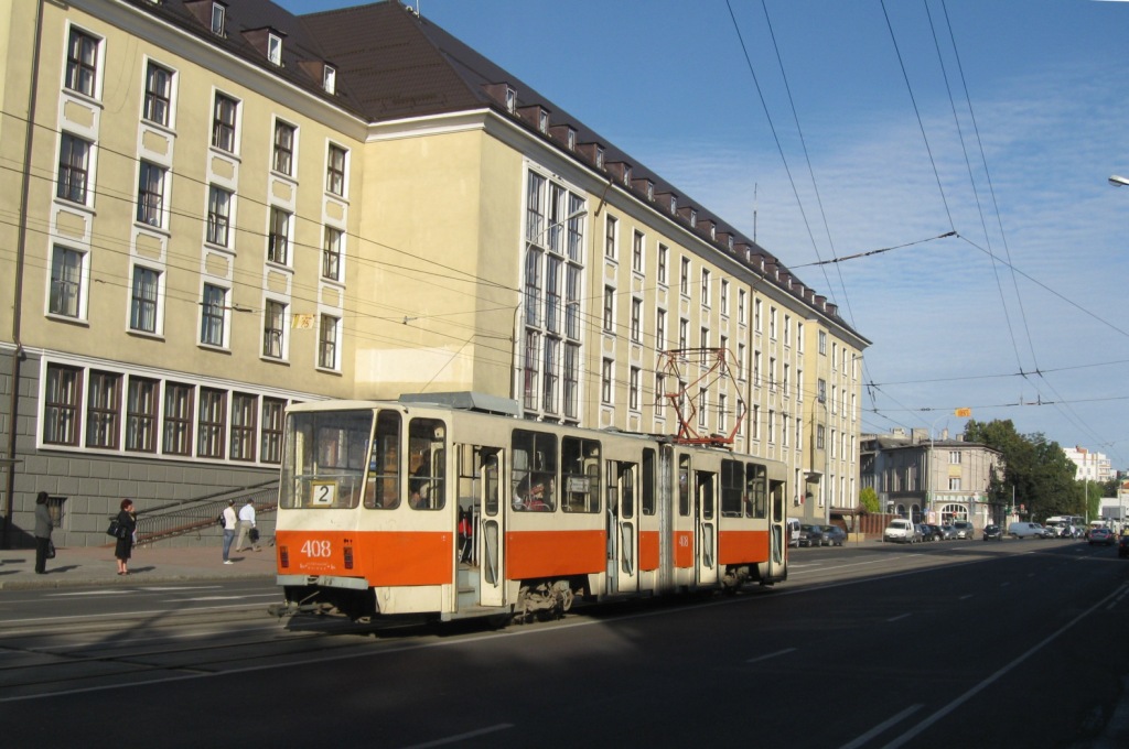 Калининград, Tatra KT4SU № 408