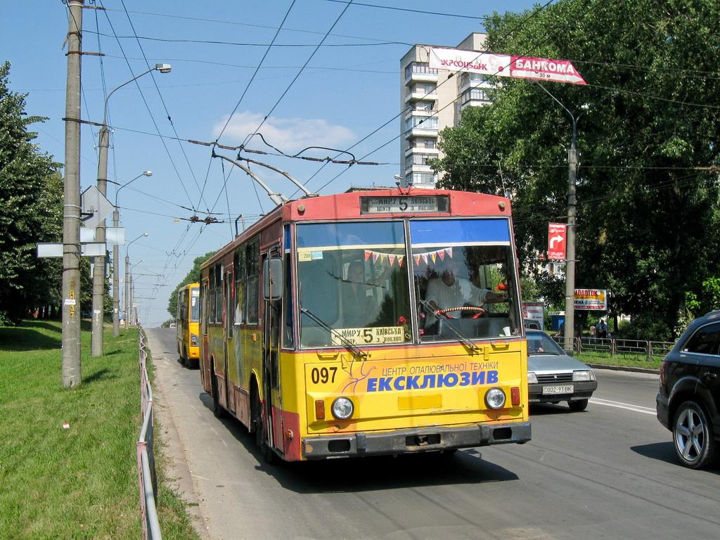 Тернополь, Škoda 14Tr02/6 № 097