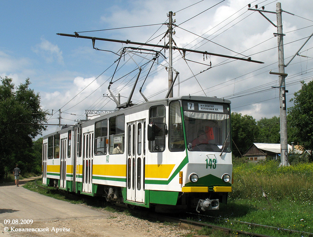 Пятигорск, Tatra KT4SU № 143