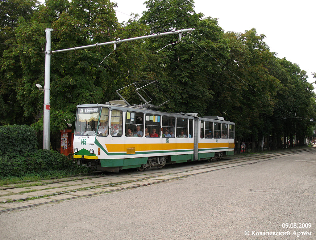 Пятигорск, Tatra KT4SU № 145