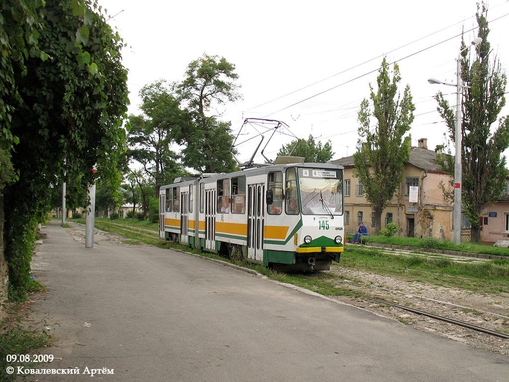 Пятигорск, Tatra KT4SU № 145 Пятигорск, Tatra KT4SU № 145