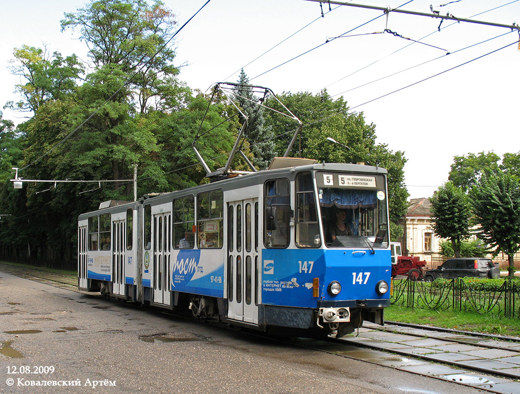 Pyatigorsk, Tatra KT4SU № 147