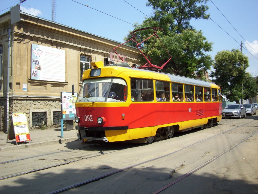 Краснодар, Tatra T3SU № 092