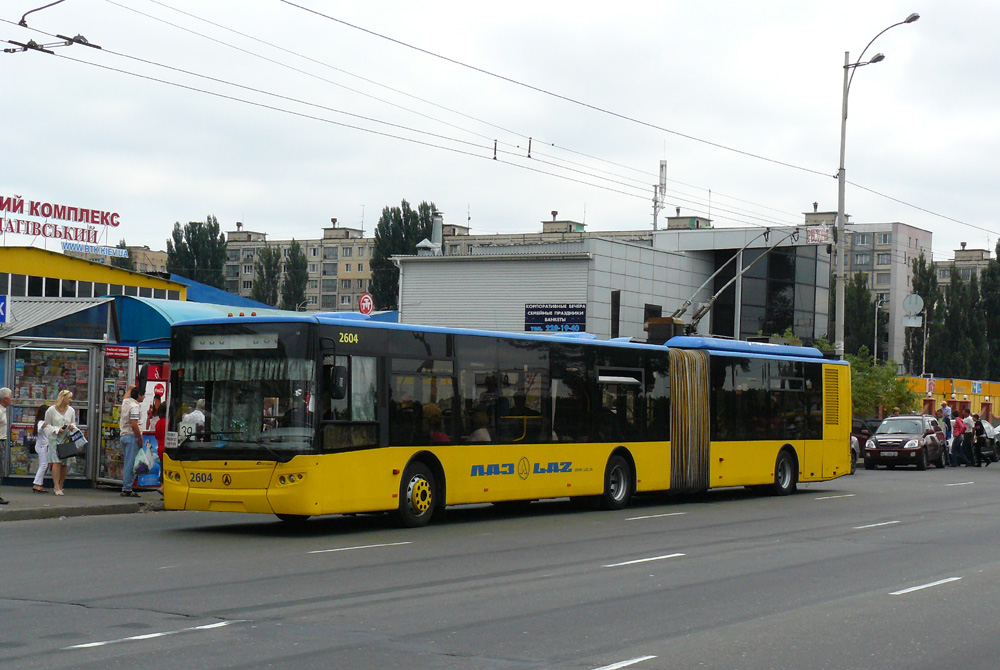 Киев, ЛАЗ E301D1 № 2604