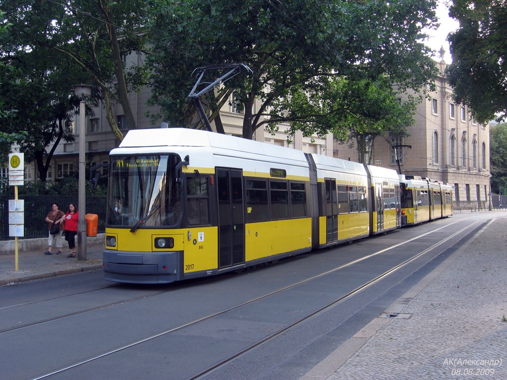 Берлин, Bombardier GT6N-ZR № 2017