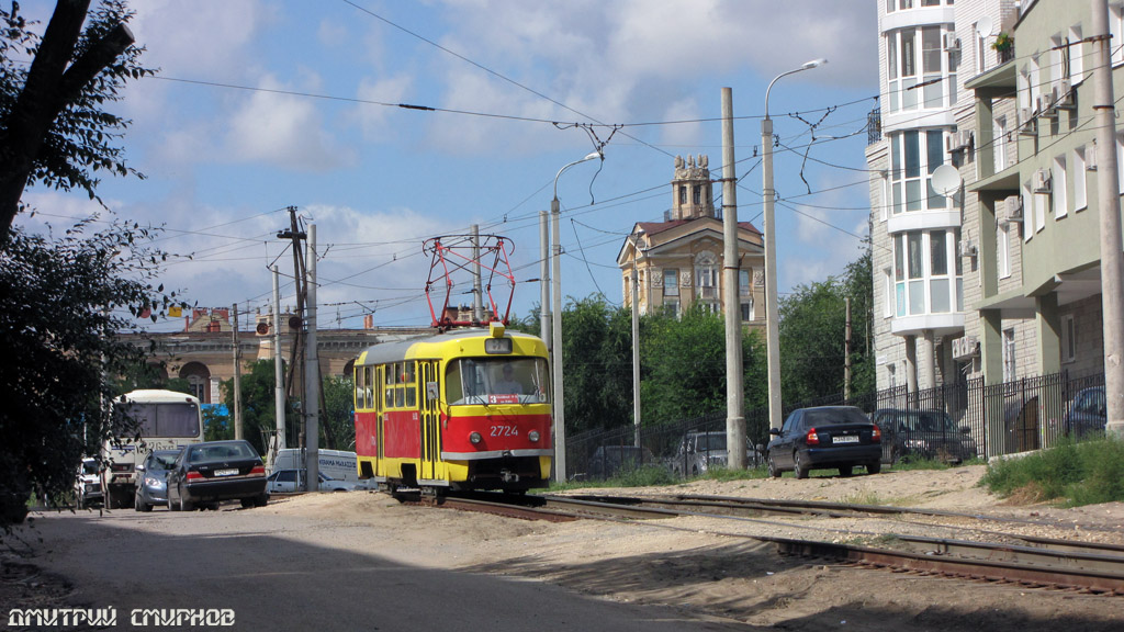 Волгоград, Tatra T3SU № 2724
