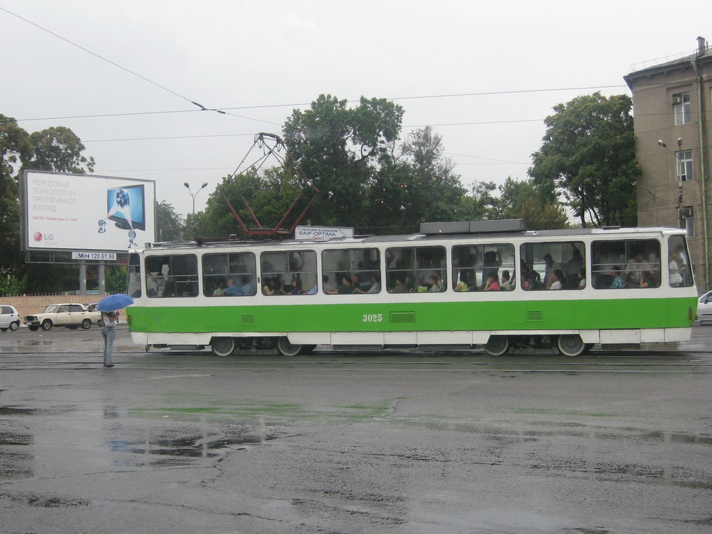 Ташкент, Tatra T6B5SU № 3025