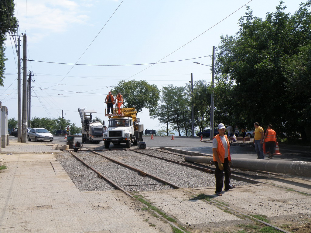 Одесса — 2008–09 — Реконструкция Фонтанской дороги