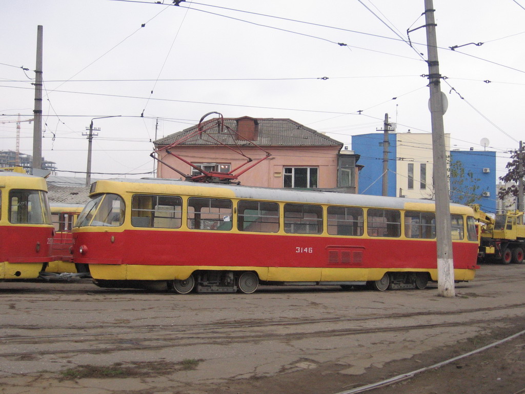 Одесса, Tatra T3SU (двухдверная) № 3146