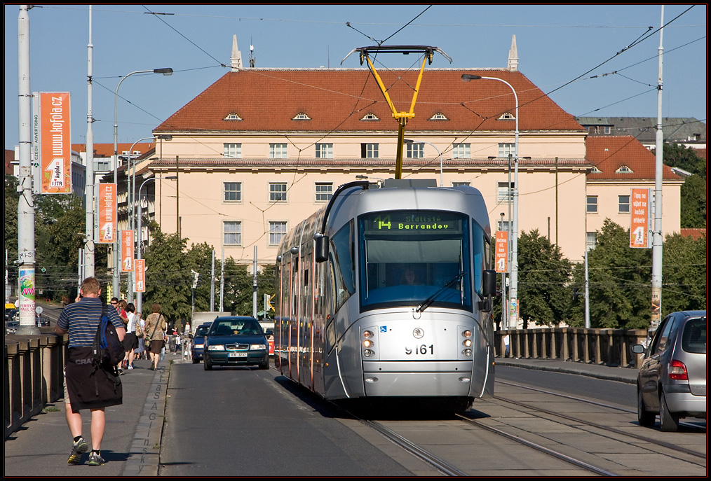 Прага, Škoda 14T Elektra № 9161