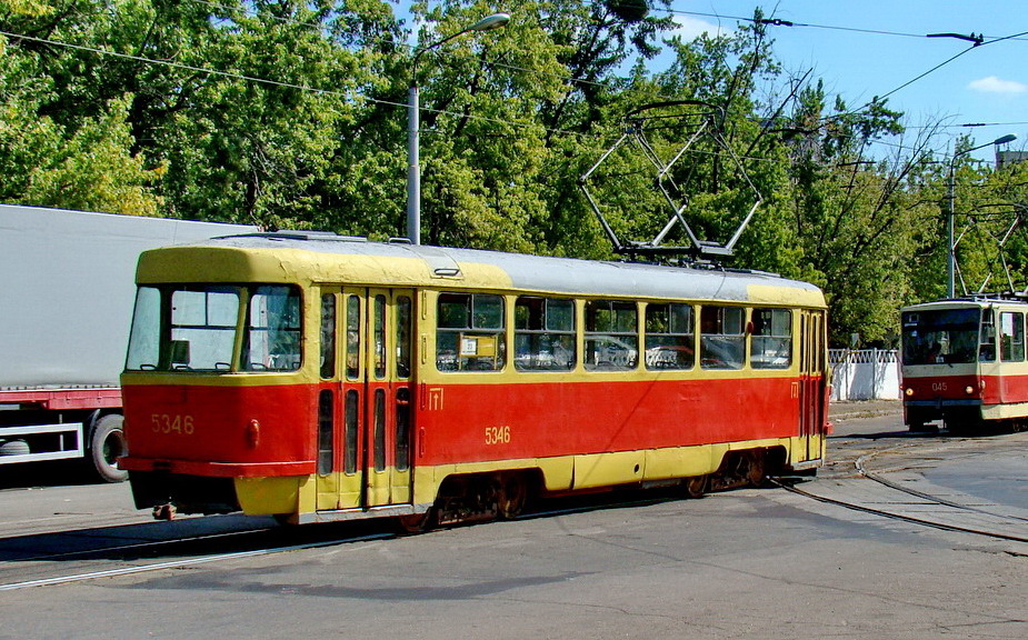 Киев, Tatra T3SU (двухдверная) № 5346