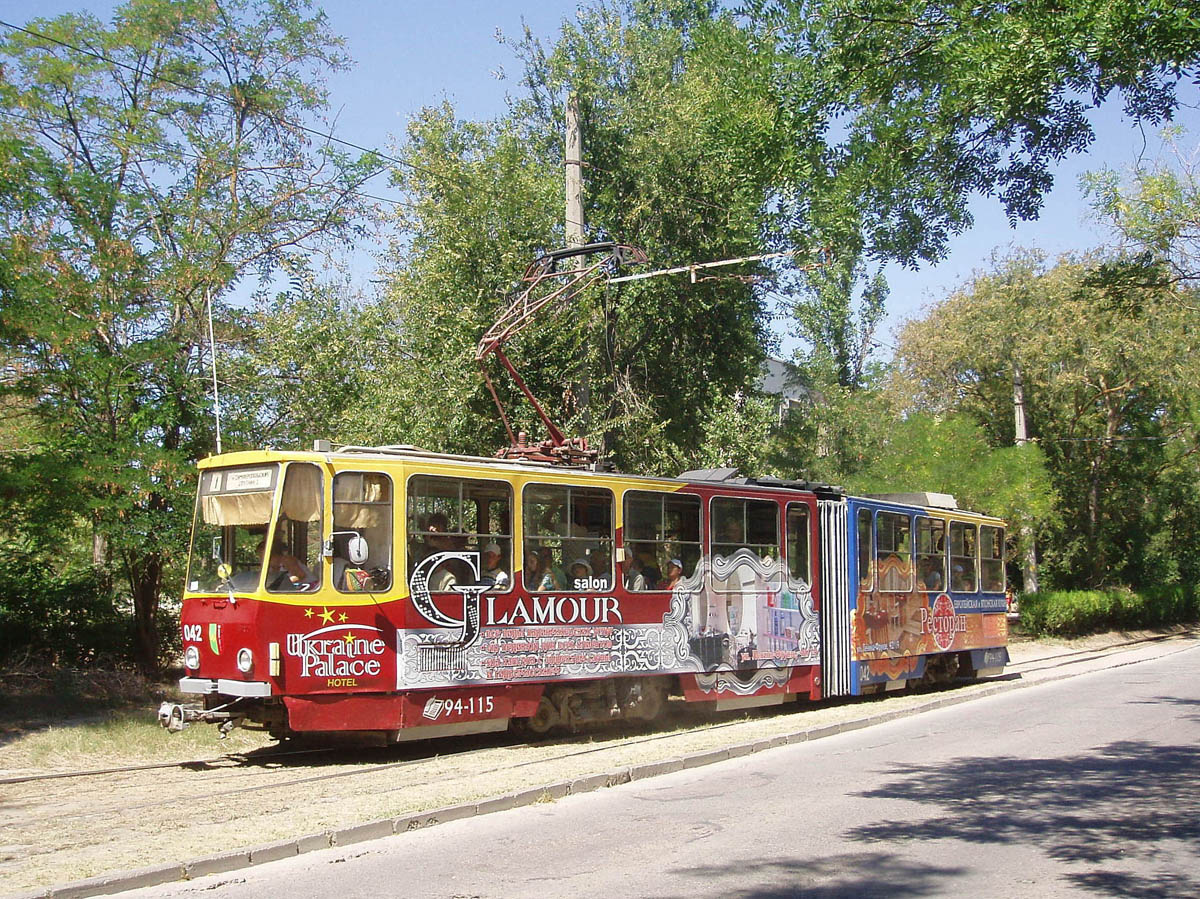 Евпатория, Tatra KT4SU № 042