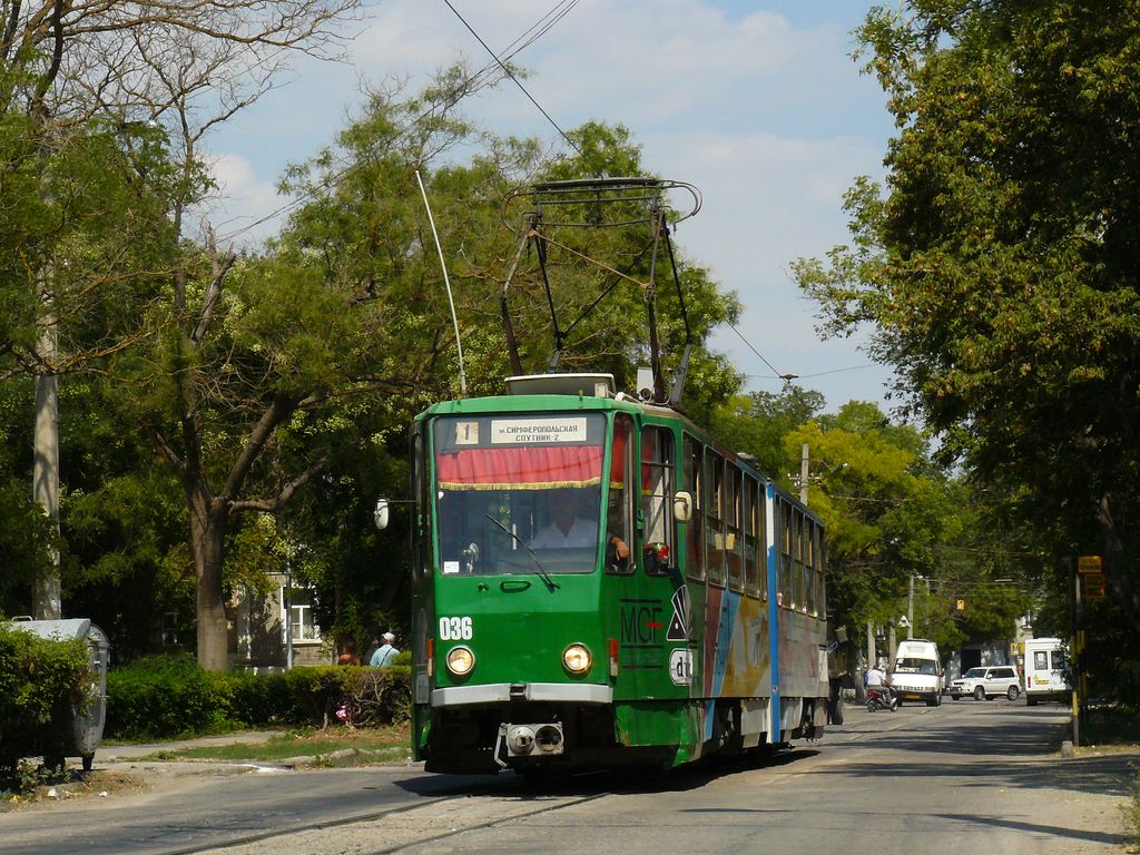 Eupatoria, Tatra KT4SU N°. 036