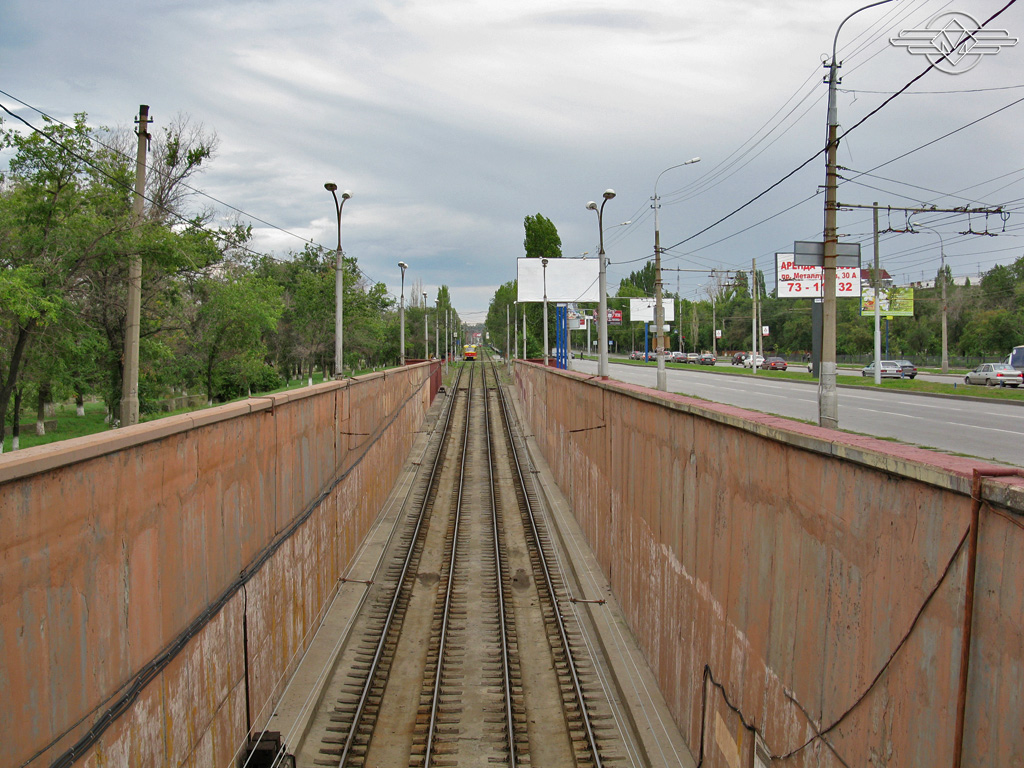 Волгоград — Трамвайные линии: [5] Пятое депо — Скоростной трамвай