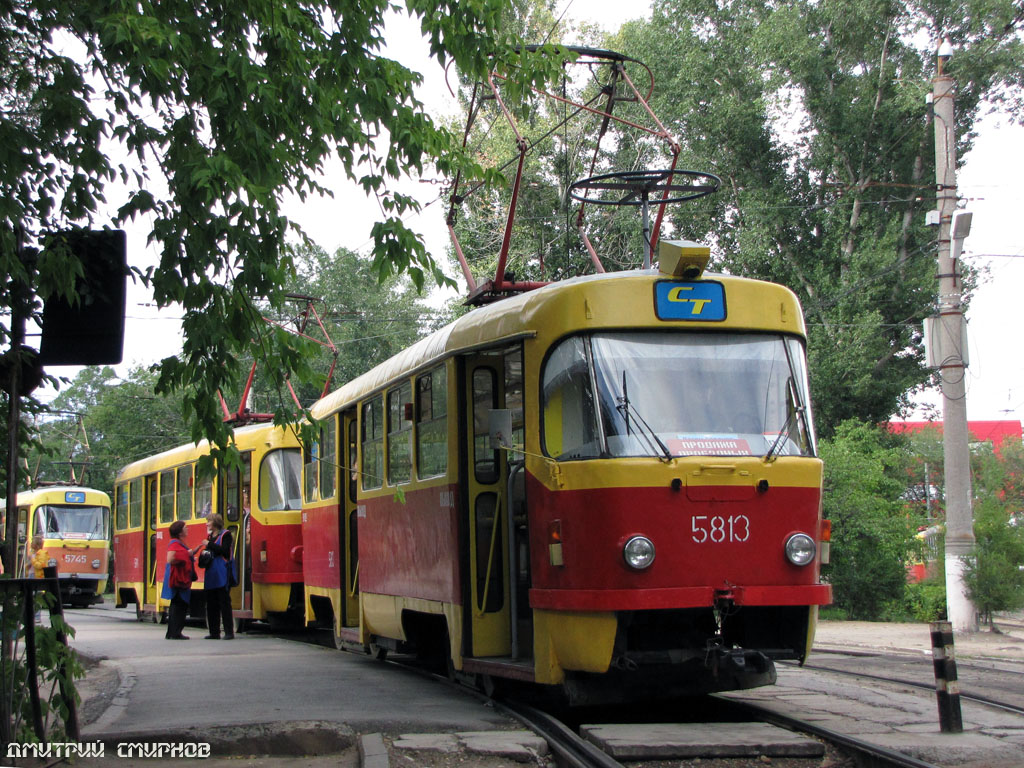 Volgograda, Tatra T3SU № 5813