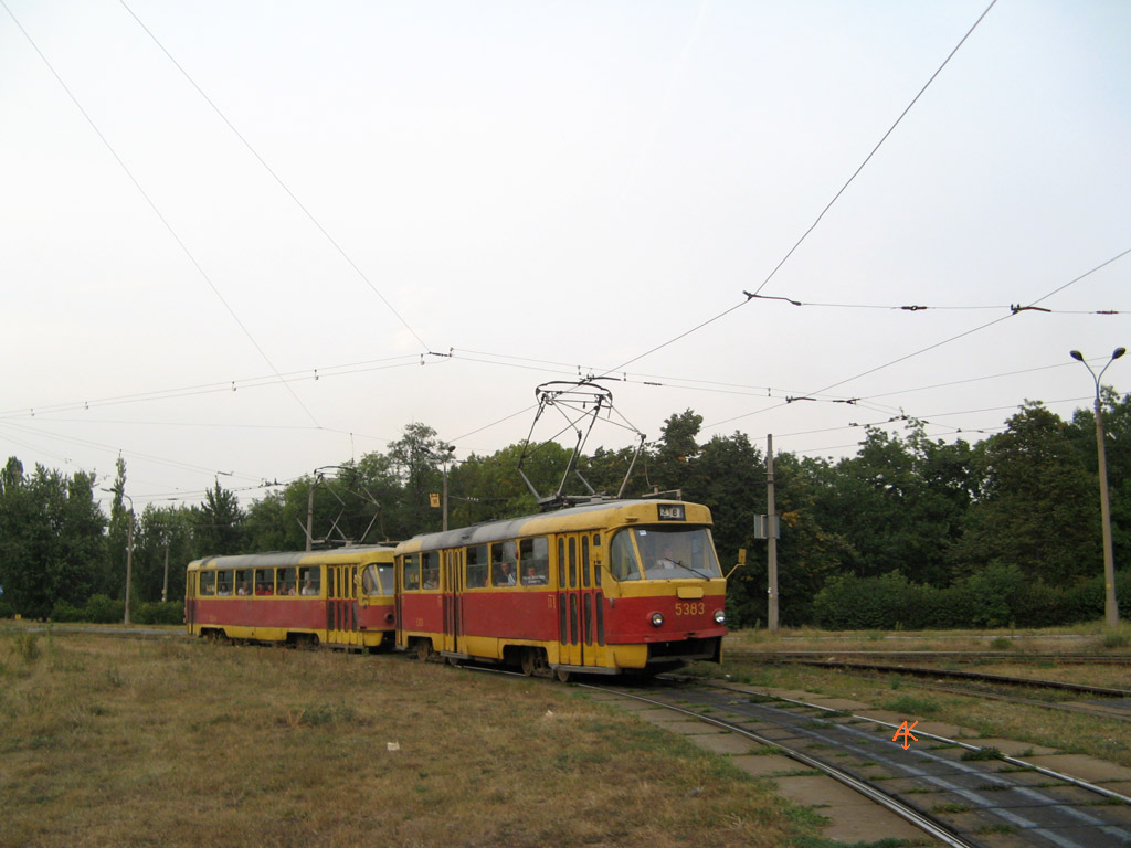 Киев, Tatra T3SU № 5383