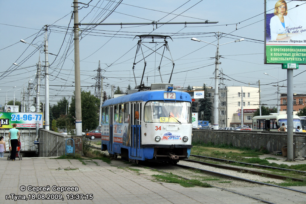 Tula, Tatra T3SU № 34