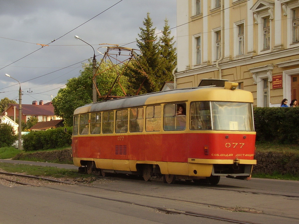 Орёл, Tatra T3SU № 077