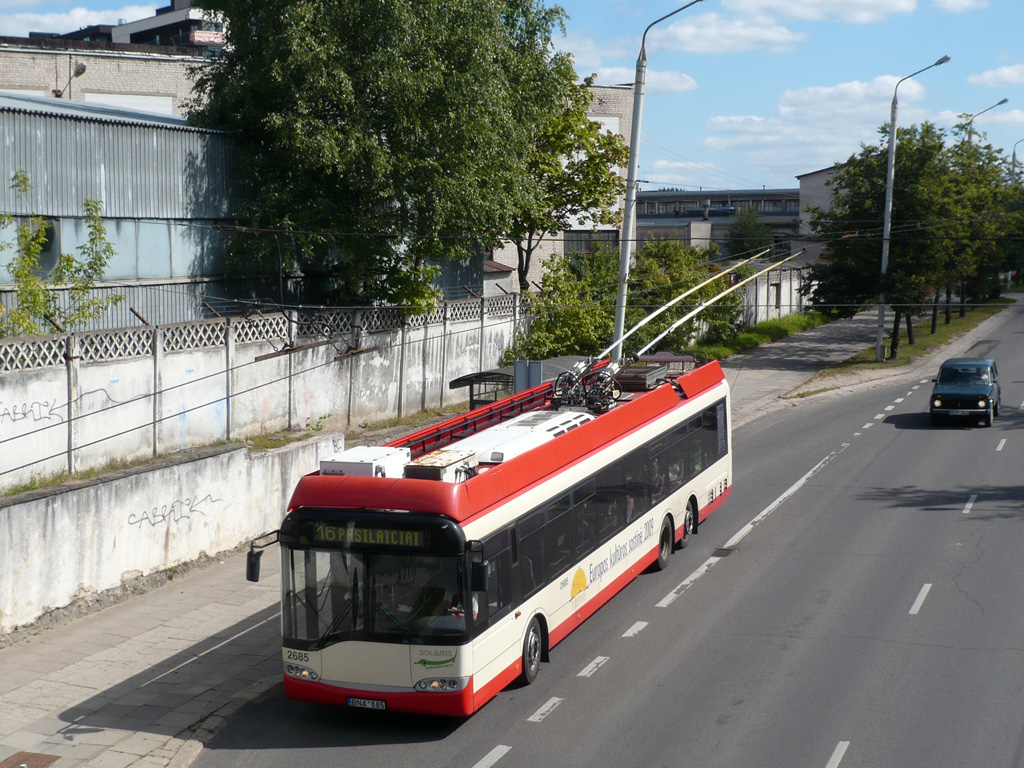 Вильнюс, Solaris Trollino II 15 AC № 2685