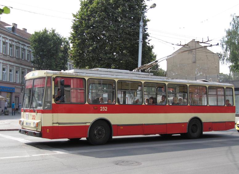 Каунас, Škoda 14Tr02 № 232