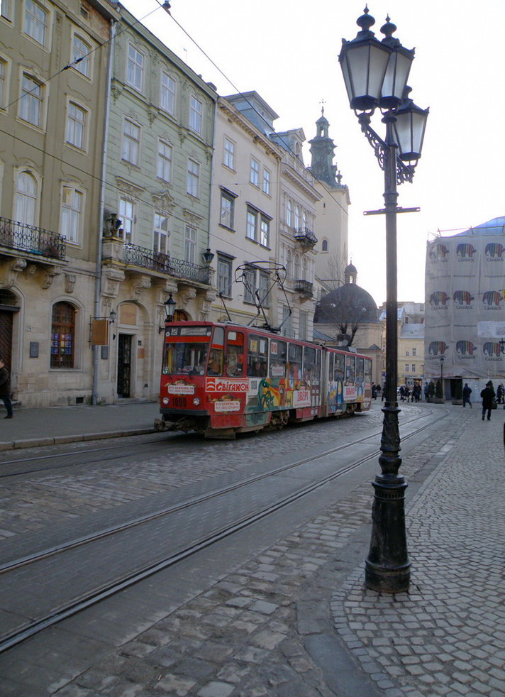 Lvov, Tatra KT4SU — 1090