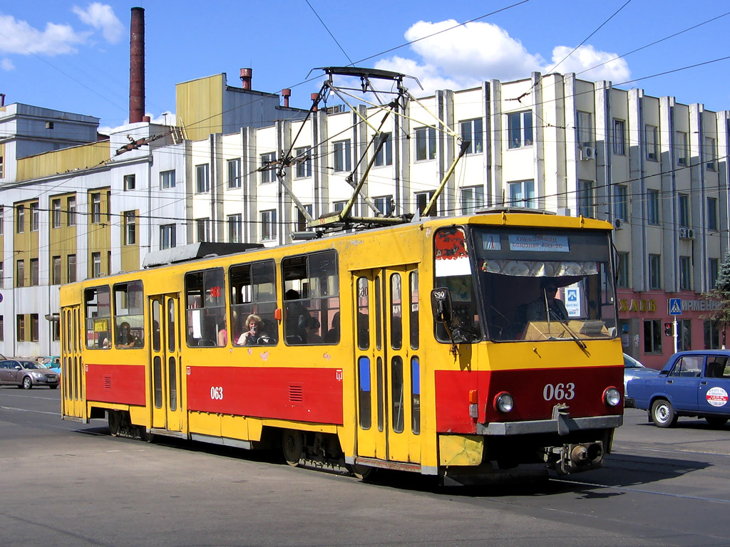 Курск, Tatra T6B5SU № 063