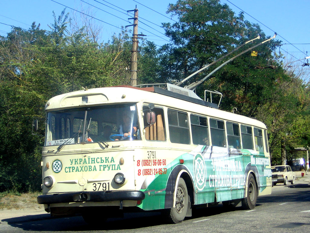 Крымский троллейбус, Škoda 9TrH29 № 3791