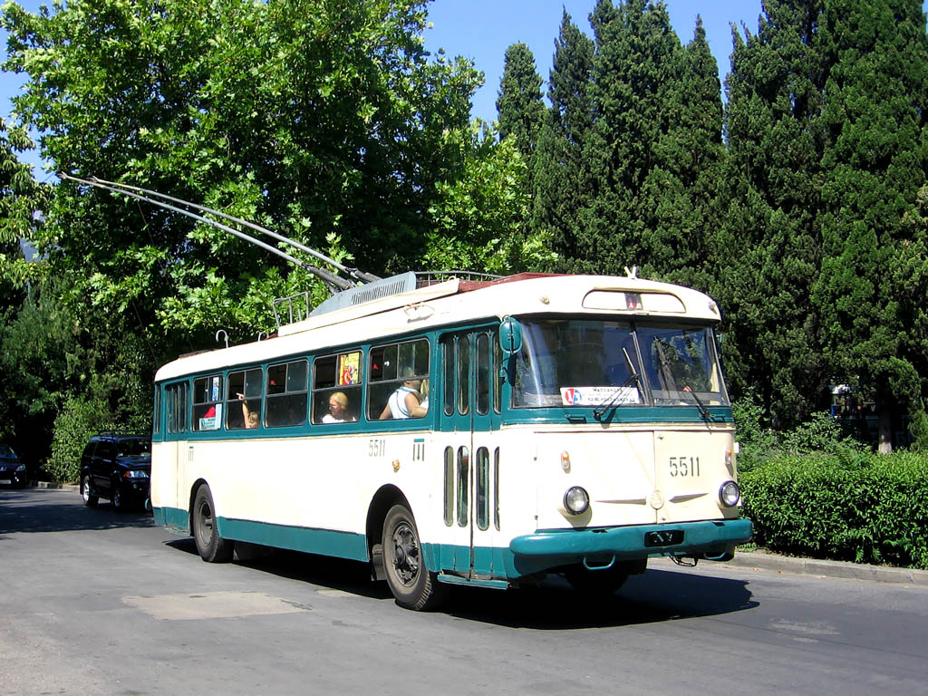 Крымский троллейбус, Škoda 9Tr19 № 5511